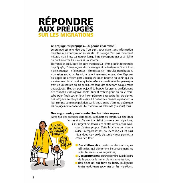Introduction du guide Répondre aux préjugés sur les migrations 