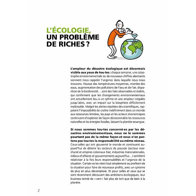 Introduction du guide L'écologie, un problème de riches ? 