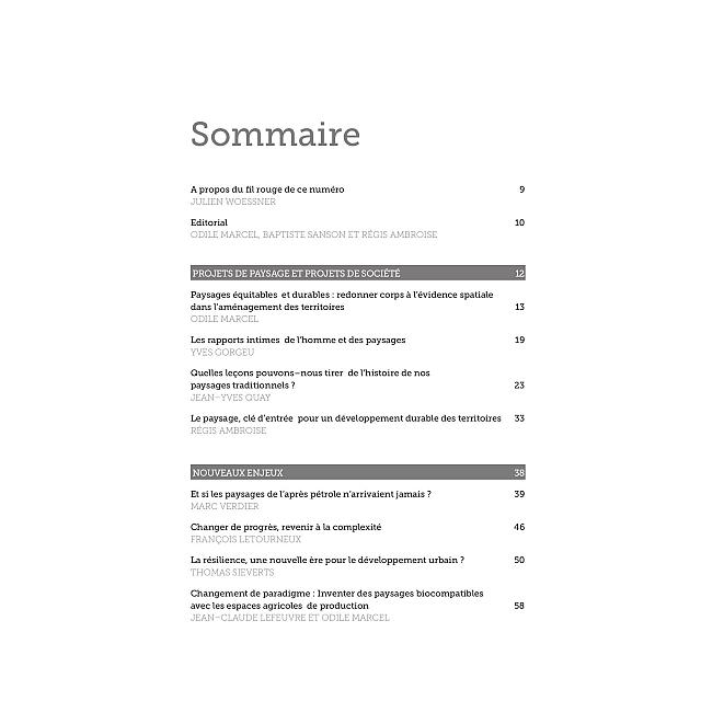 Sommaire du Passerelle Paysages de l'après-pétrole ? (1/3)