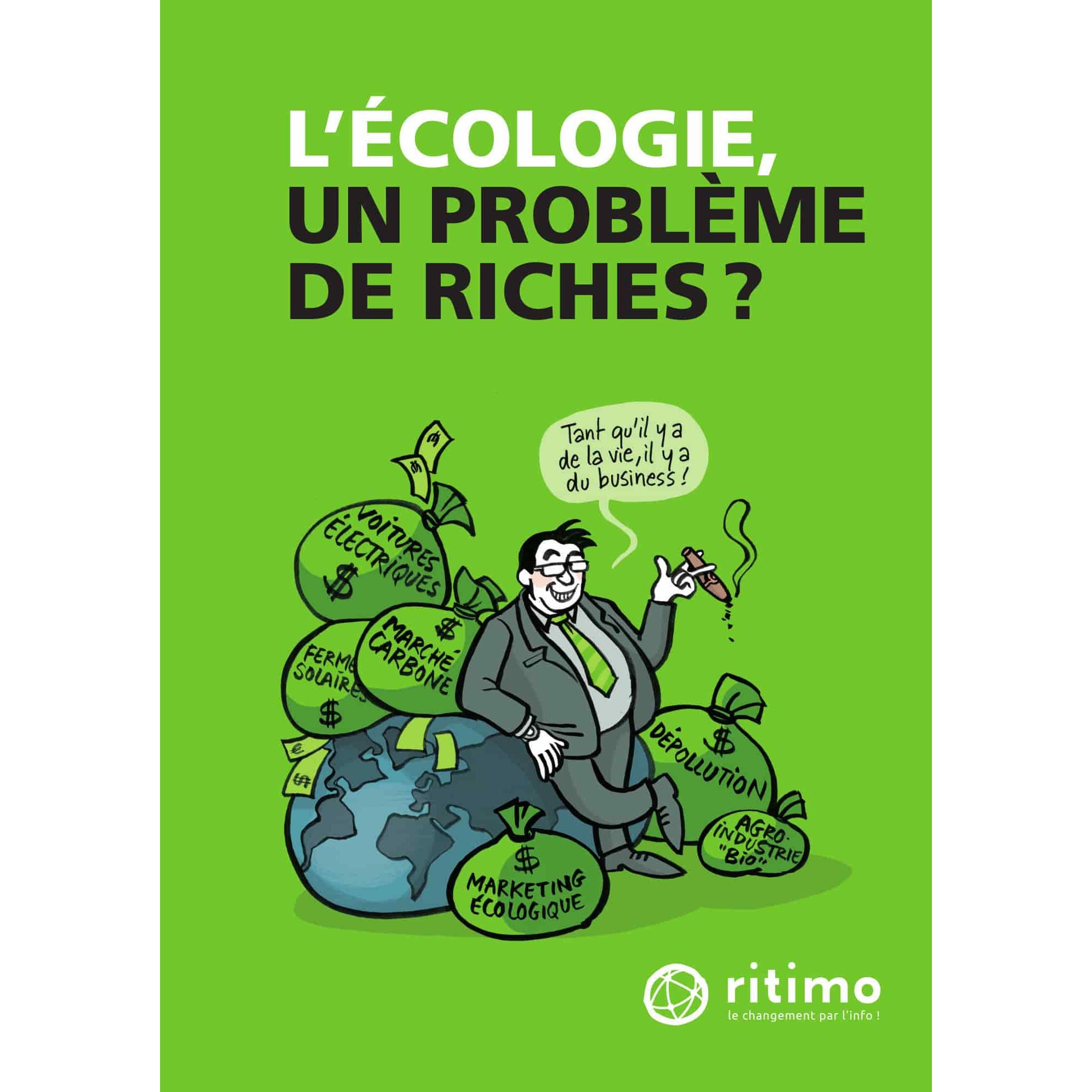 Couverture du guide L'écologie, un problème de riches ? 