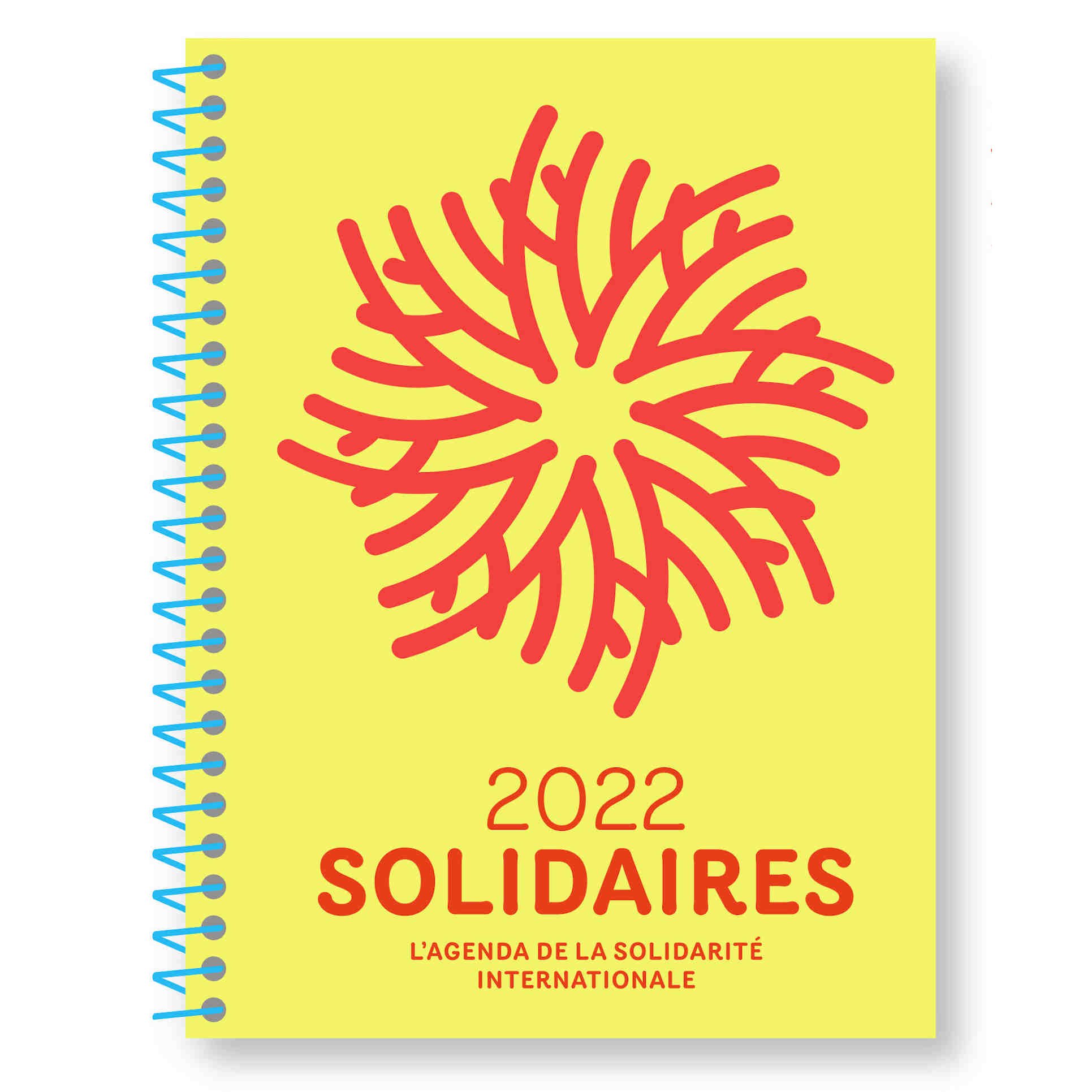 Couverture de l'agenda de la solidarité internationale 2022