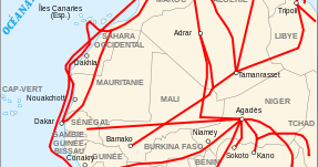 Carte et repères sur la Tunisie - ritimo
