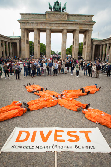 Manifestation pour le désinvestissement, Berlin, 13 mai 2017. 