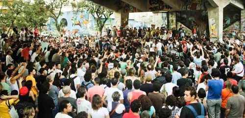 Manifestation à Belo Horizonte 