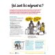 Panneau 1 de l'exposition Halte aux préjugés sur les migrations ! 